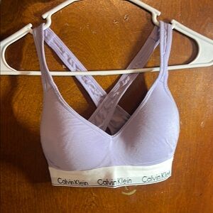 Calvin Klein Lavender Bralette